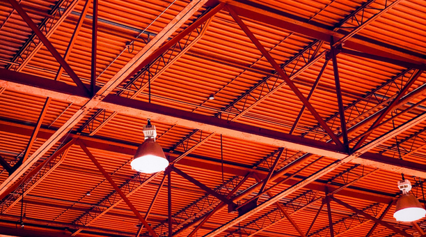 Architectural structure representing enterprise scale